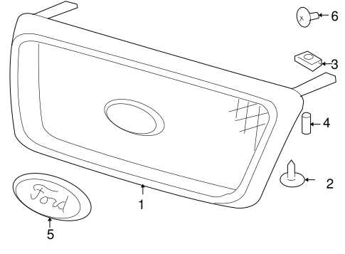 2006 ford f150 interior parts diagram