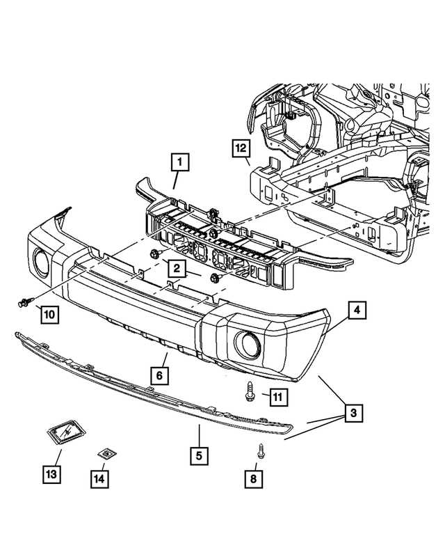 2006 jeep commander parts diagram