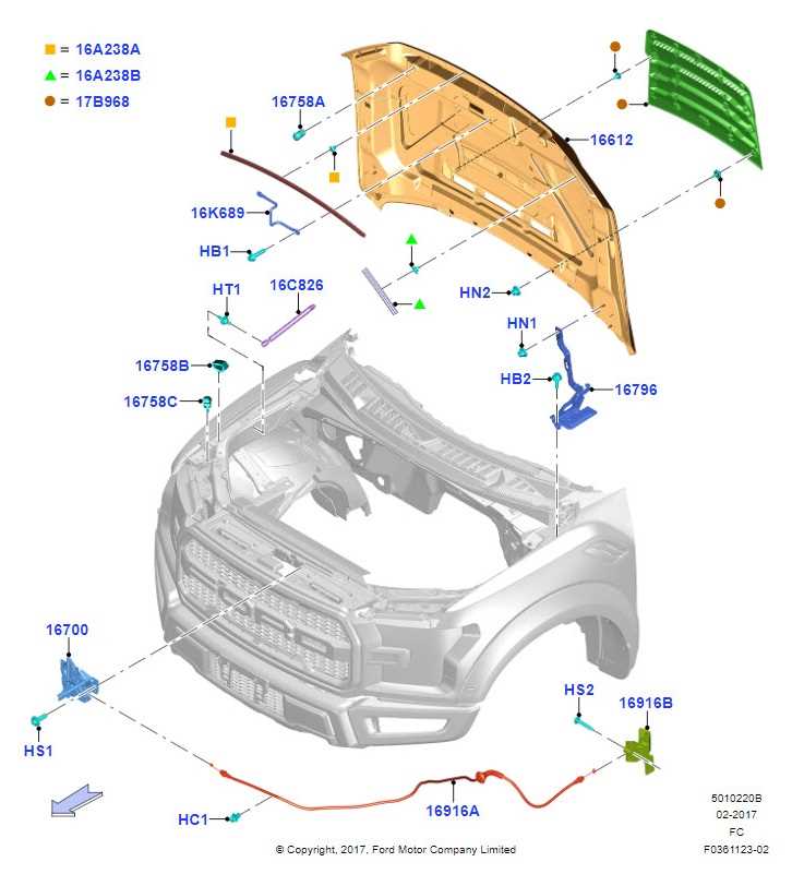 2006 f250 front end parts diagram