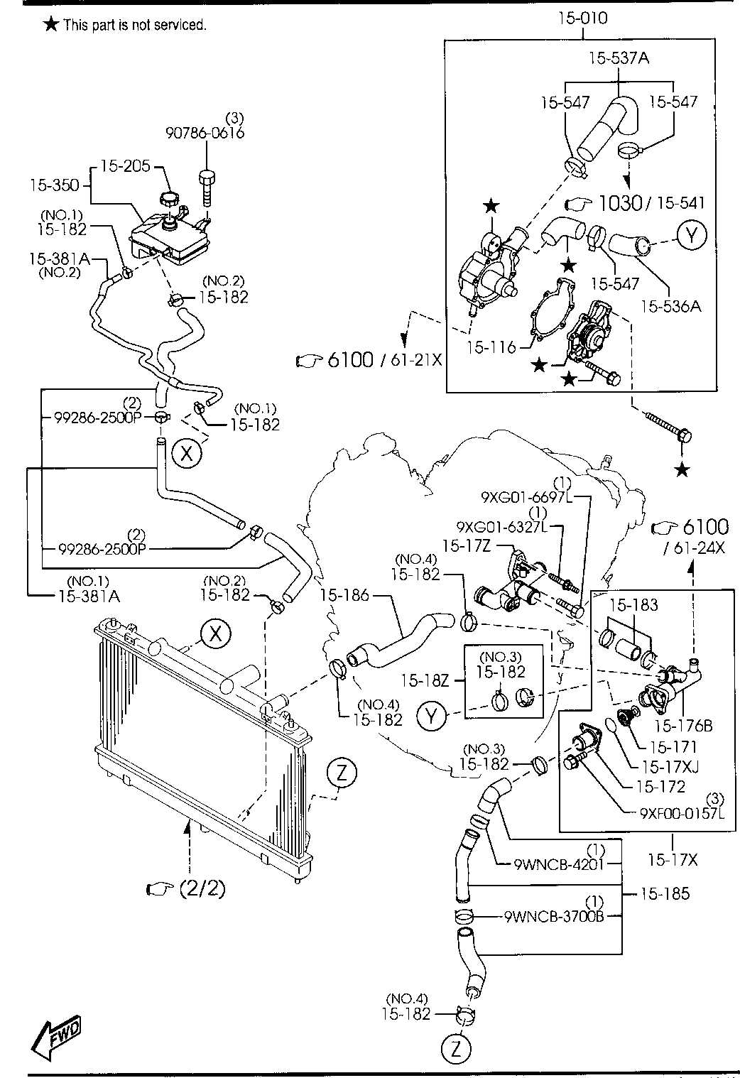 2006 mazda 6 parts diagram