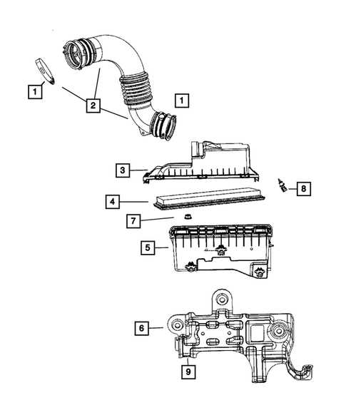 2007 dodge caliber parts diagram