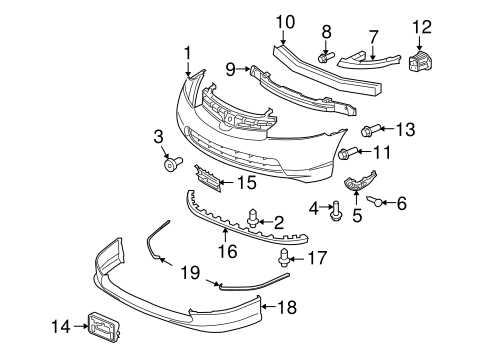 2007 honda civic body parts diagram