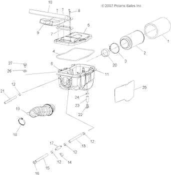 2007 polaris sportsman 500 parts diagram