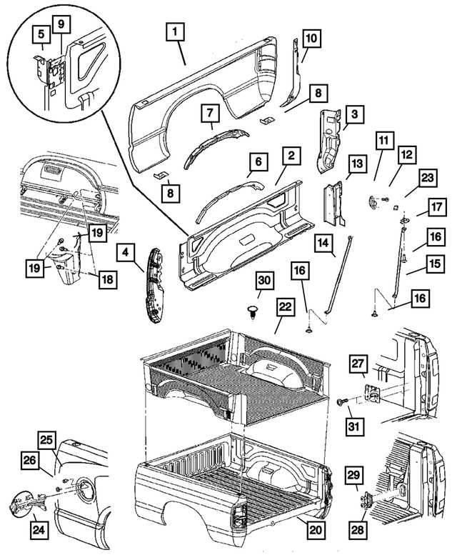 2007 dodge ram 1500 parts diagram