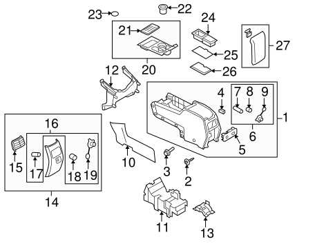 2007 ford edge parts diagram