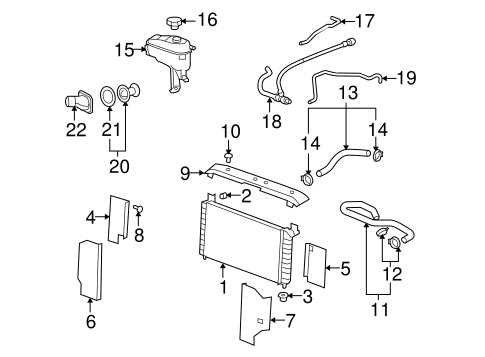 2007 gmc yukon engine parts diagram