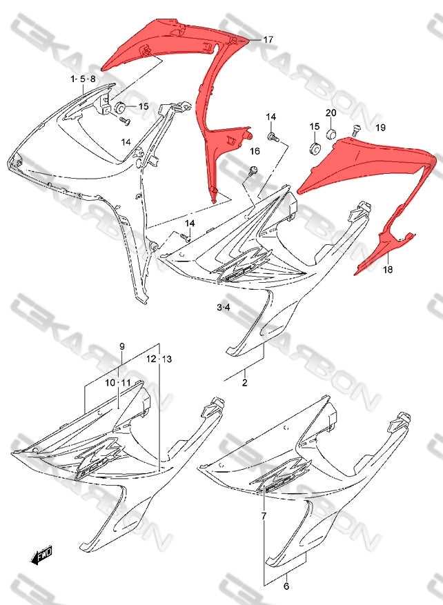 2007 gsxr 750 parts diagram