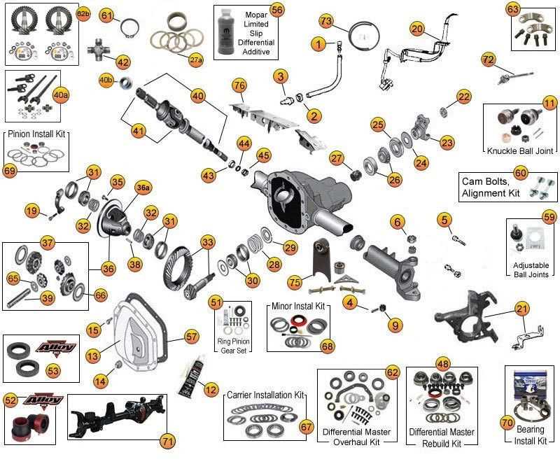 2007 jeep wrangler parts diagram