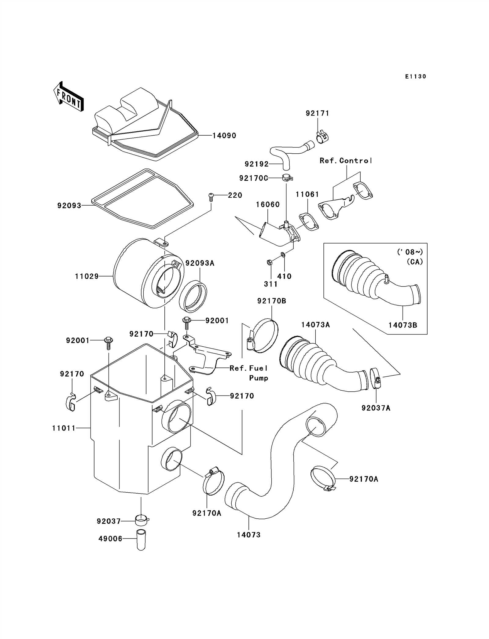 2007 kawasaki mule 610 parts diagram