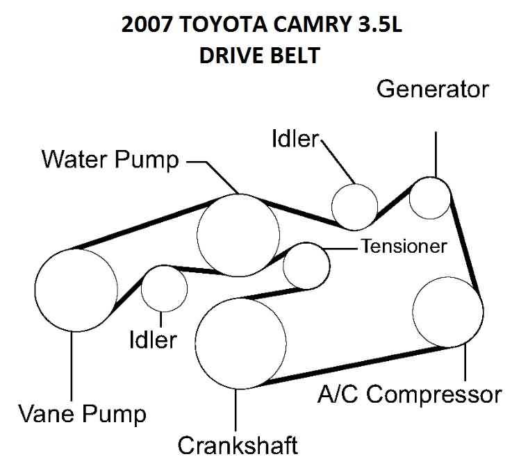 2007 toyota camry parts diagram