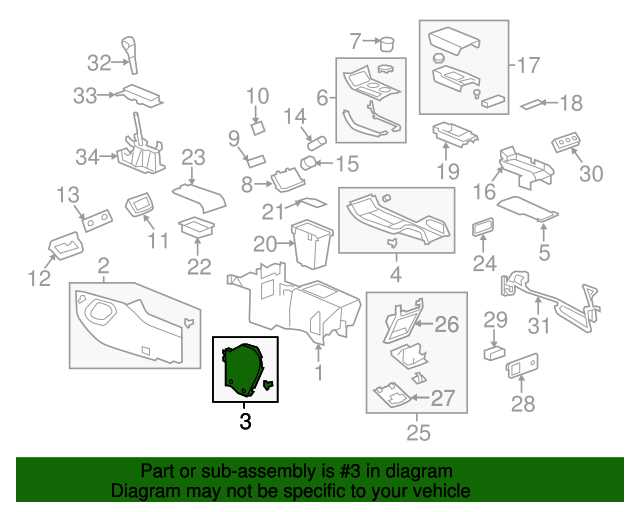 2008 gmc acadia parts diagram