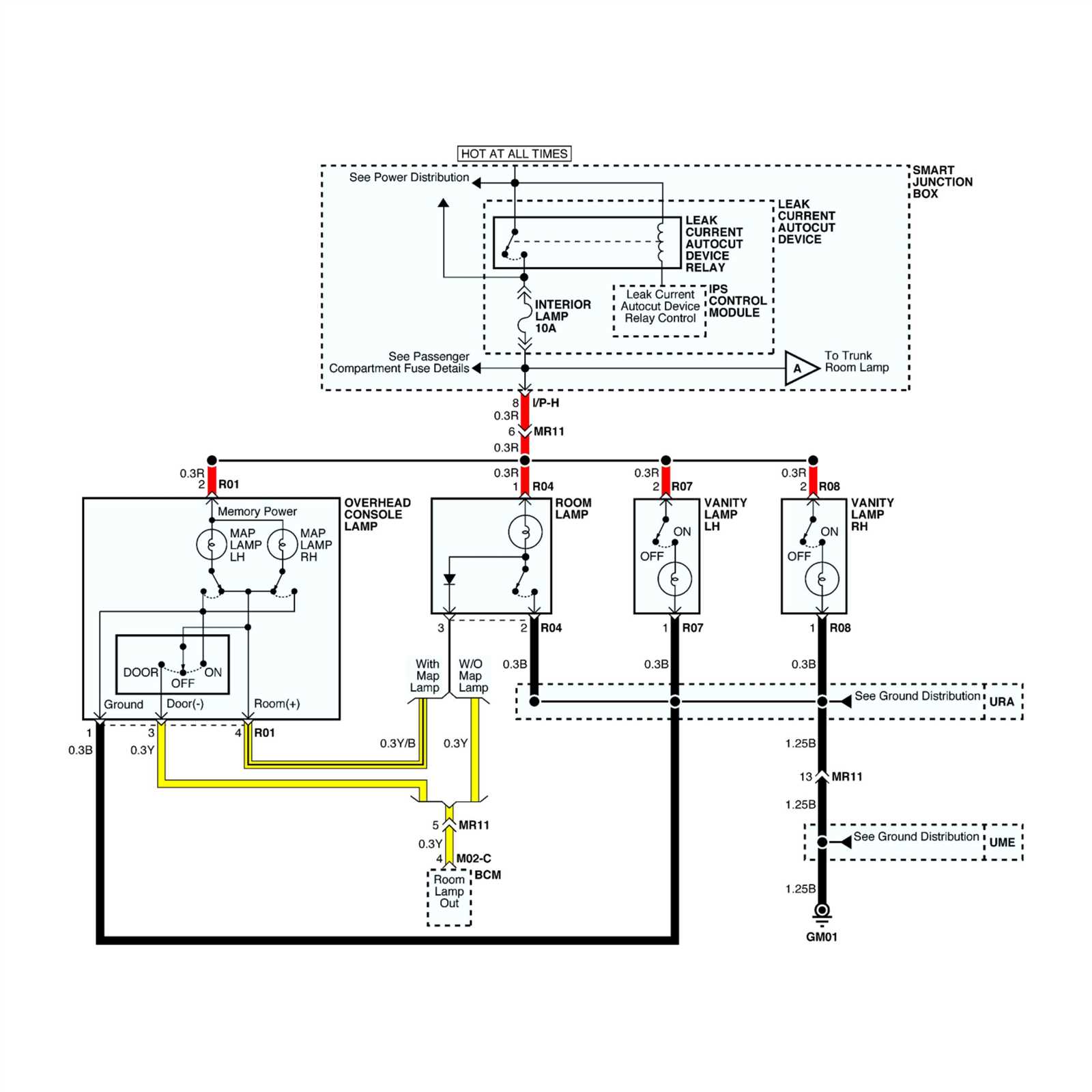 2008 gmc acadia parts diagram