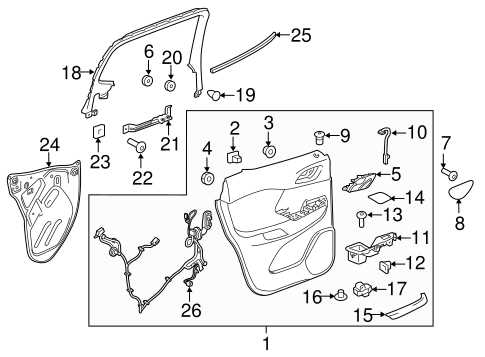 2008 gmc acadia parts diagram