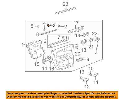 2008 gmc acadia parts diagram