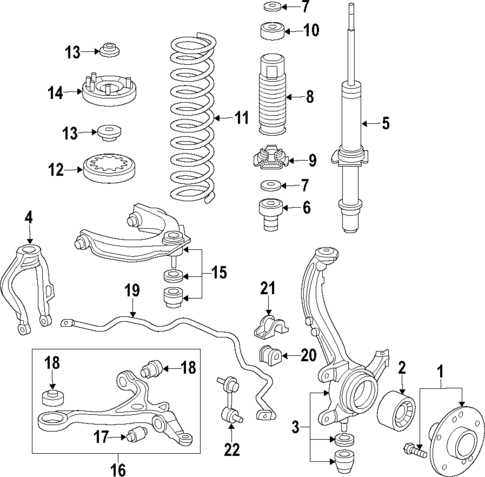 2008 honda accord engine parts diagram