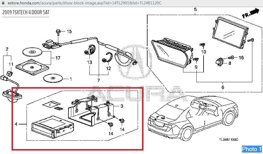 2009 acura tsx parts diagram