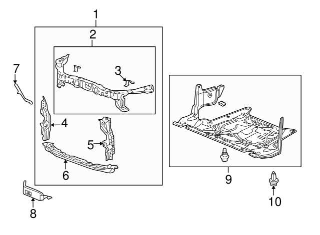 2009 acura tsx parts diagram