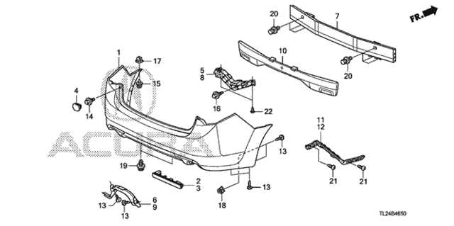 2009 acura tsx parts diagram