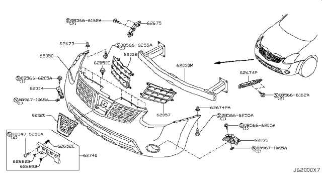 2009 nissan rogue parts diagram