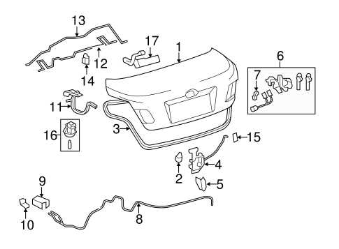 2009 toyota camry parts diagram