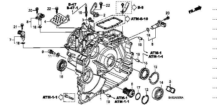 2009 honda fit parts diagram