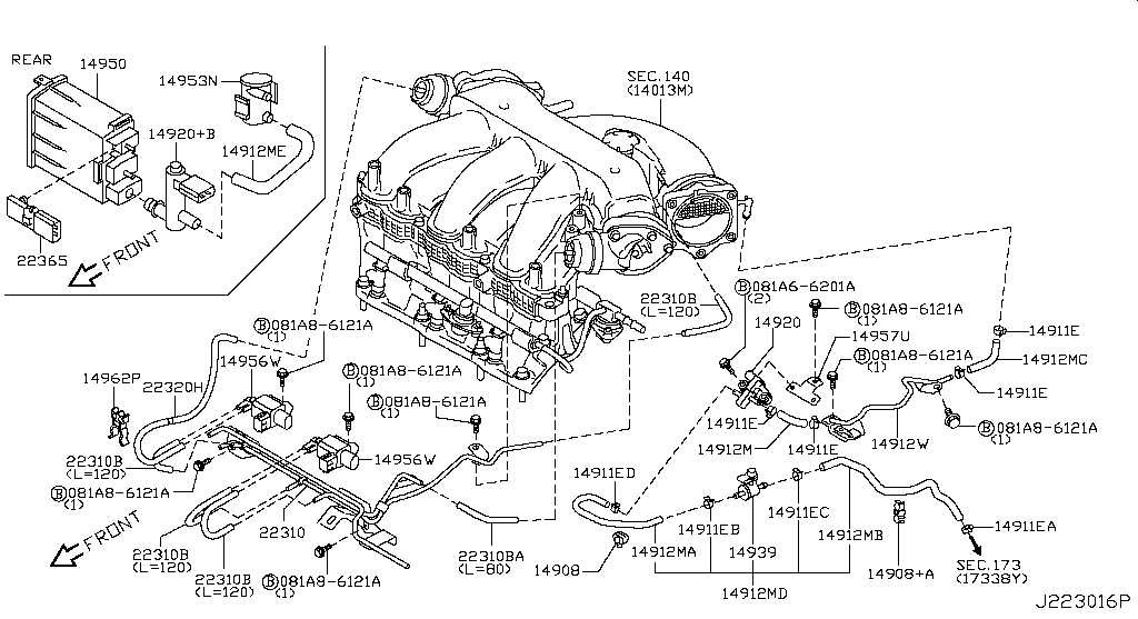 2009 nissan murano parts diagram