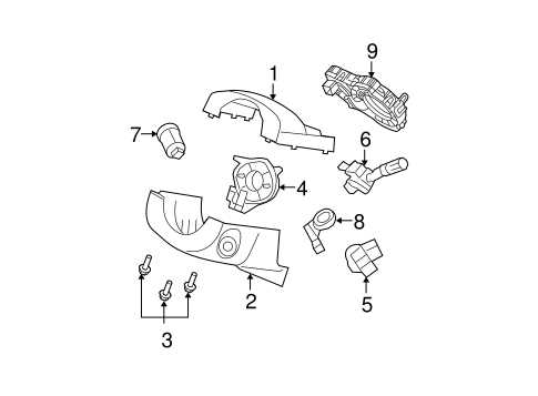 2010 ford edge parts diagram