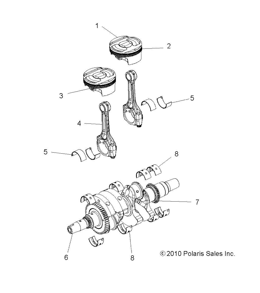 2010 polaris ranger 800 parts diagram