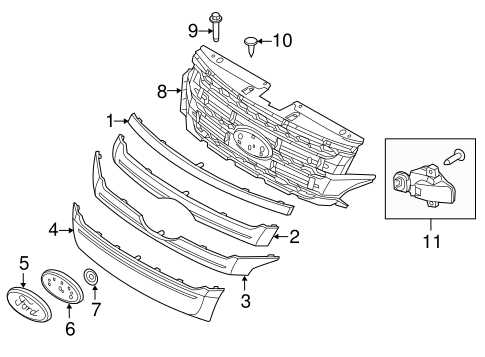 2011 ford edge parts diagram