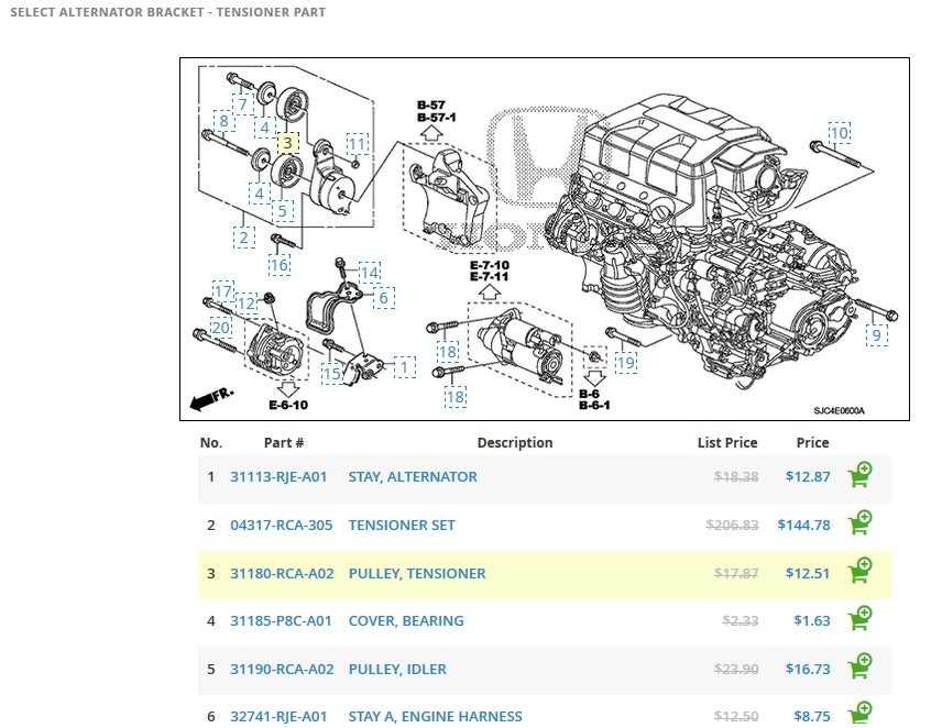 2011 honda ridgeline parts diagram