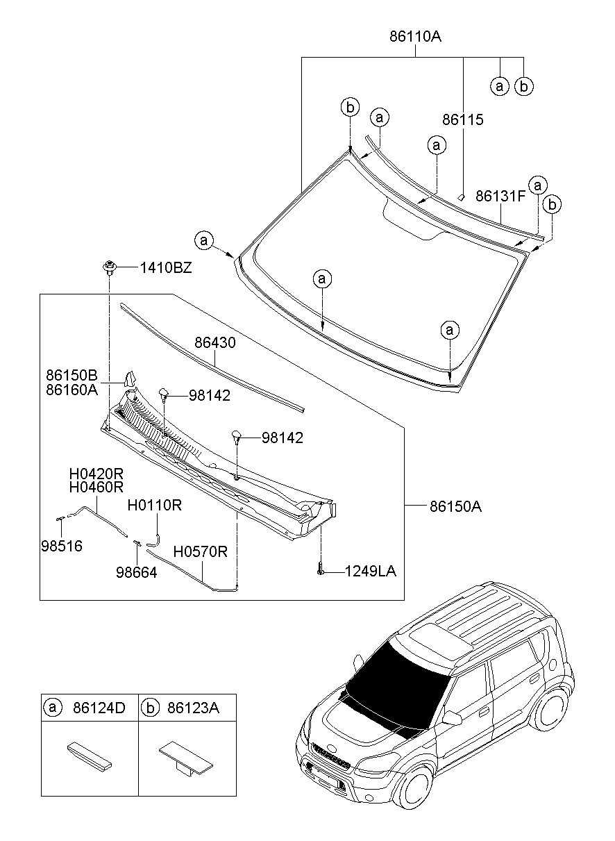 2011 kia soul parts diagram