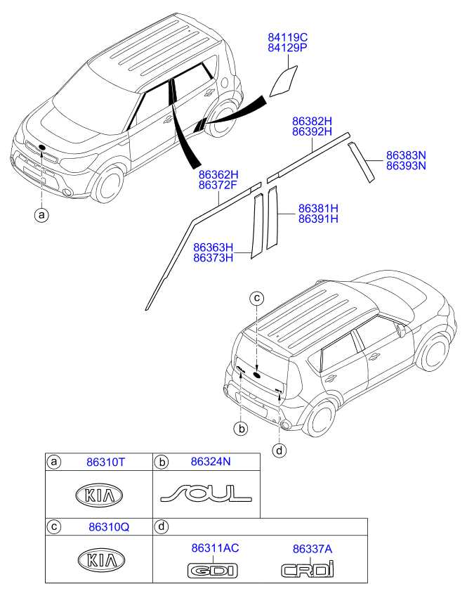 2011 kia soul parts diagram