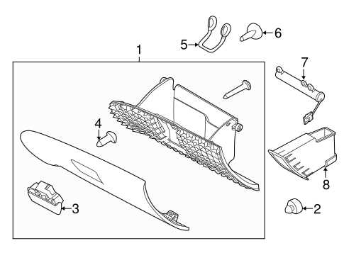 2012 ford fusion parts diagram