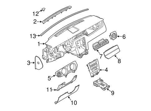 2012 mustang parts diagram