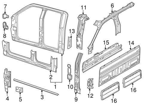 2013 f150 tailgate parts diagram