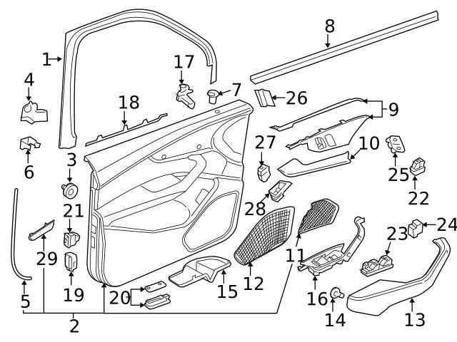 2013 ford focus parts diagram