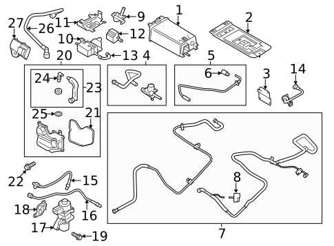 2013 ford fusion parts diagram