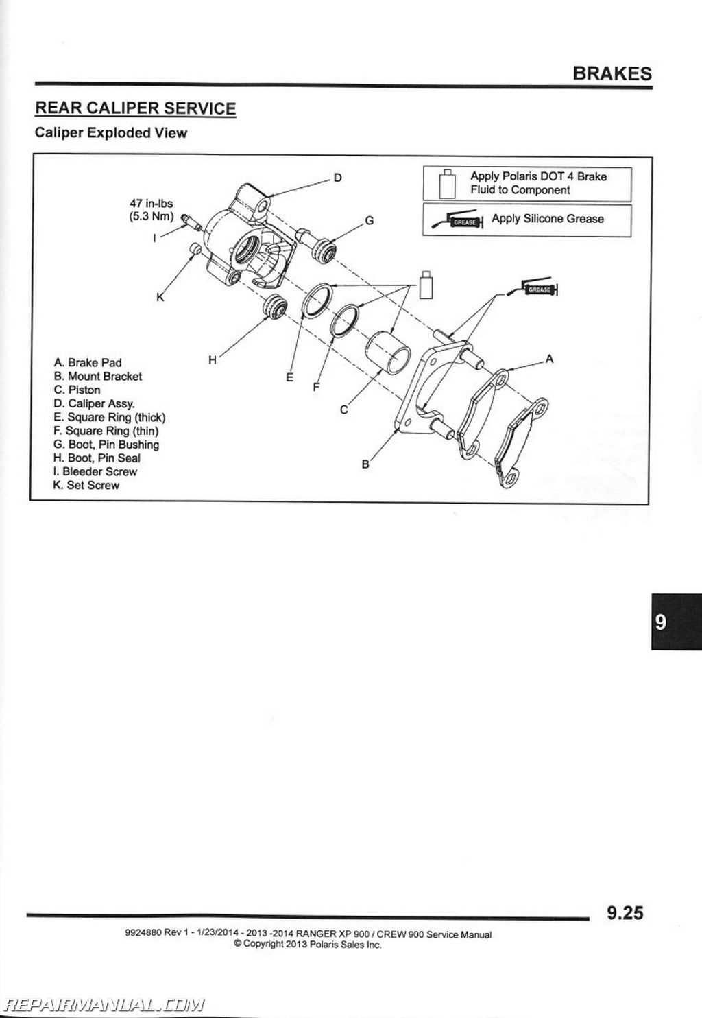 2013 polaris ranger 800 parts diagram