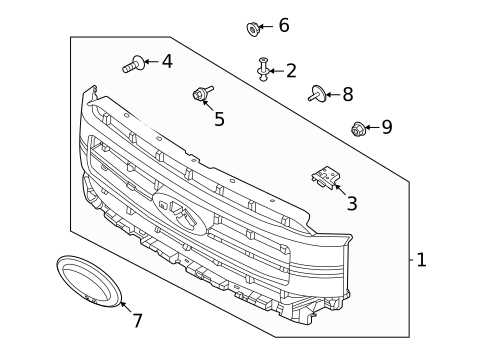 2013 ford f150 front bumper parts diagram