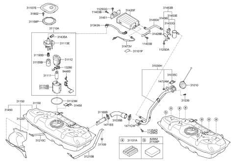 2013 hyundai accent parts diagram