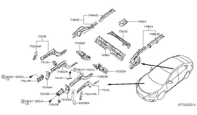 2014 nissan sentra parts diagram