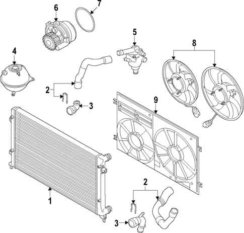 2014 vw passat parts diagram