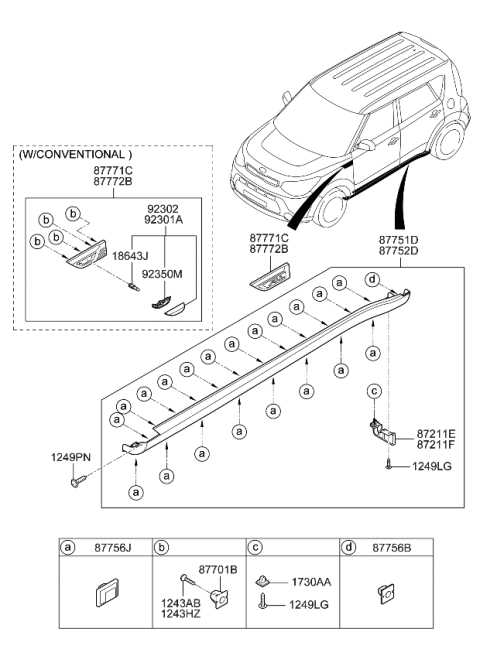 2015 kia soul parts diagram