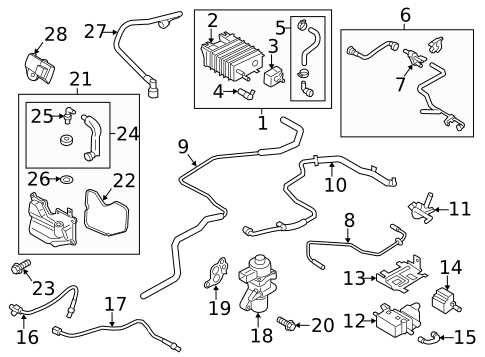 2016 ford fusion parts diagram