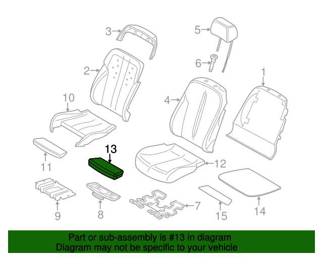 2016 bmw x3 parts diagram