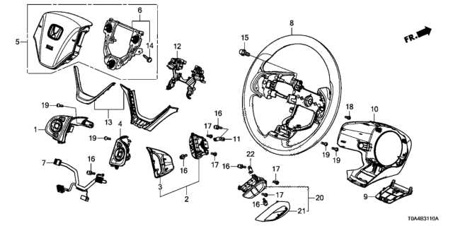 2016 honda cr v body parts diagram