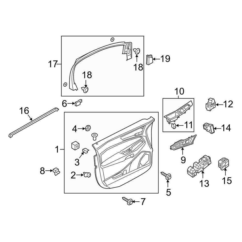 2017 ford edge parts diagram