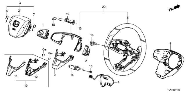 2017 honda crv body parts diagram