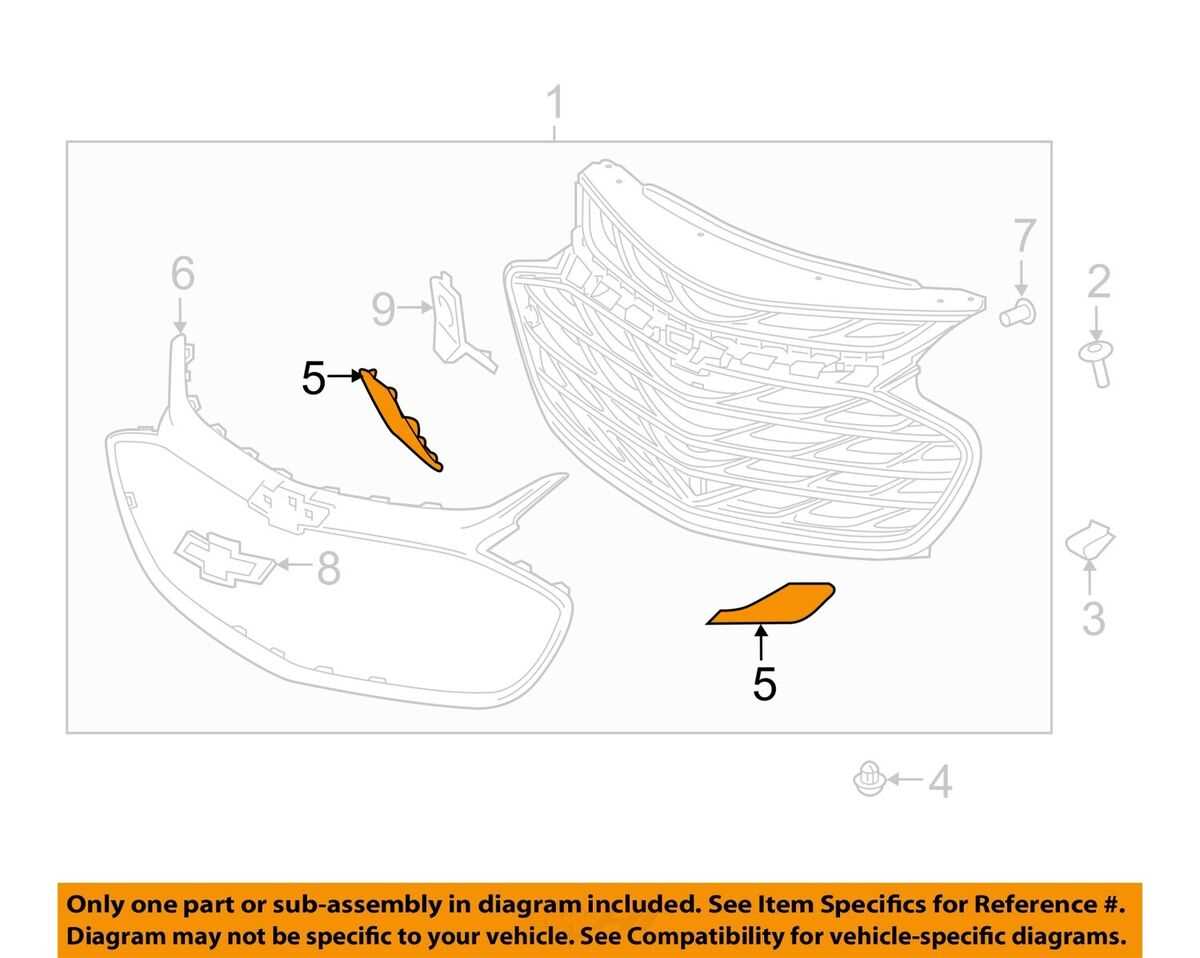 2018 chevy cruze parts diagram