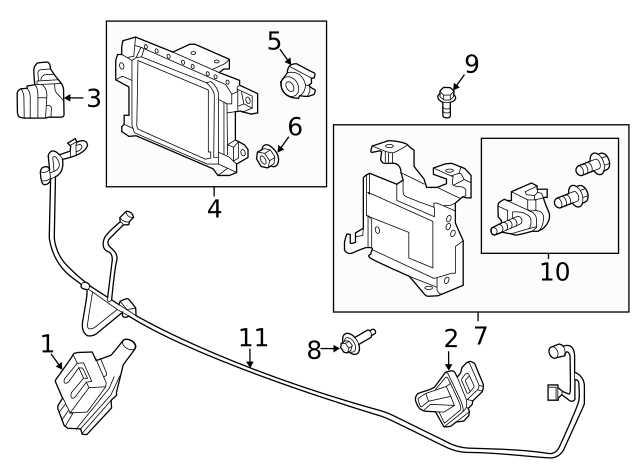 2018 honda pilot parts diagram